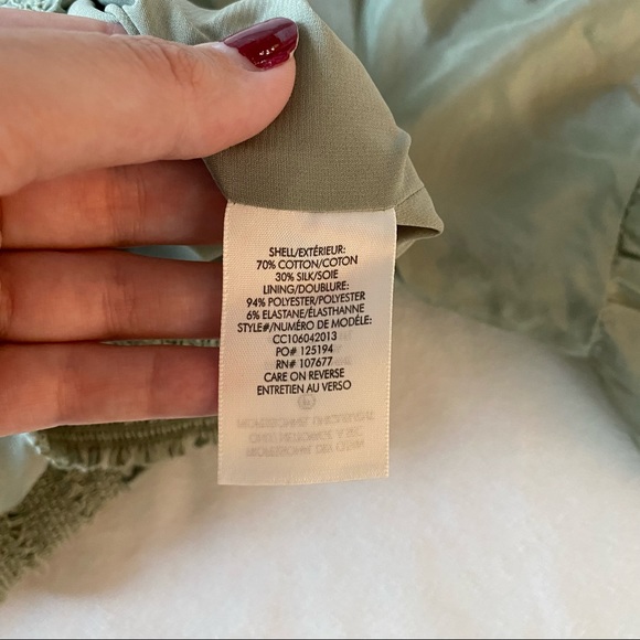 Alice + Olivia Azalea Off The Shoulder Peasant Top Large - Picture 8 of 8